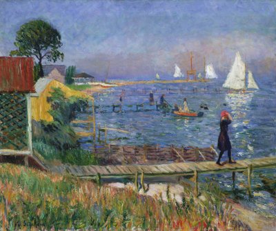 Bathers at Bellport by William James Glackens
